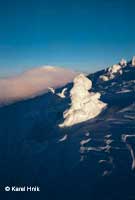 Snka engulfed by cloud Pec pod Snkou * Krkonose Mountains (Giant Mts)