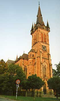 pict: Katedra dziekaska w. Wawrzyca - Vrchlab