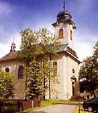 Bild vergrssern: Kirche St. Wenzel * Riesengebirge (Krkonose)