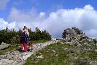enlarge picture: Trail of Czech - Polish Friendship: pindlerova bouda - Harrachov * Krkonose Mountains (Giant Mts)